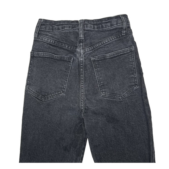 WeWoreWhat High-Waisted Slit Hem Skinny Jeans size 25 Washed Black - Picture 13 of 16